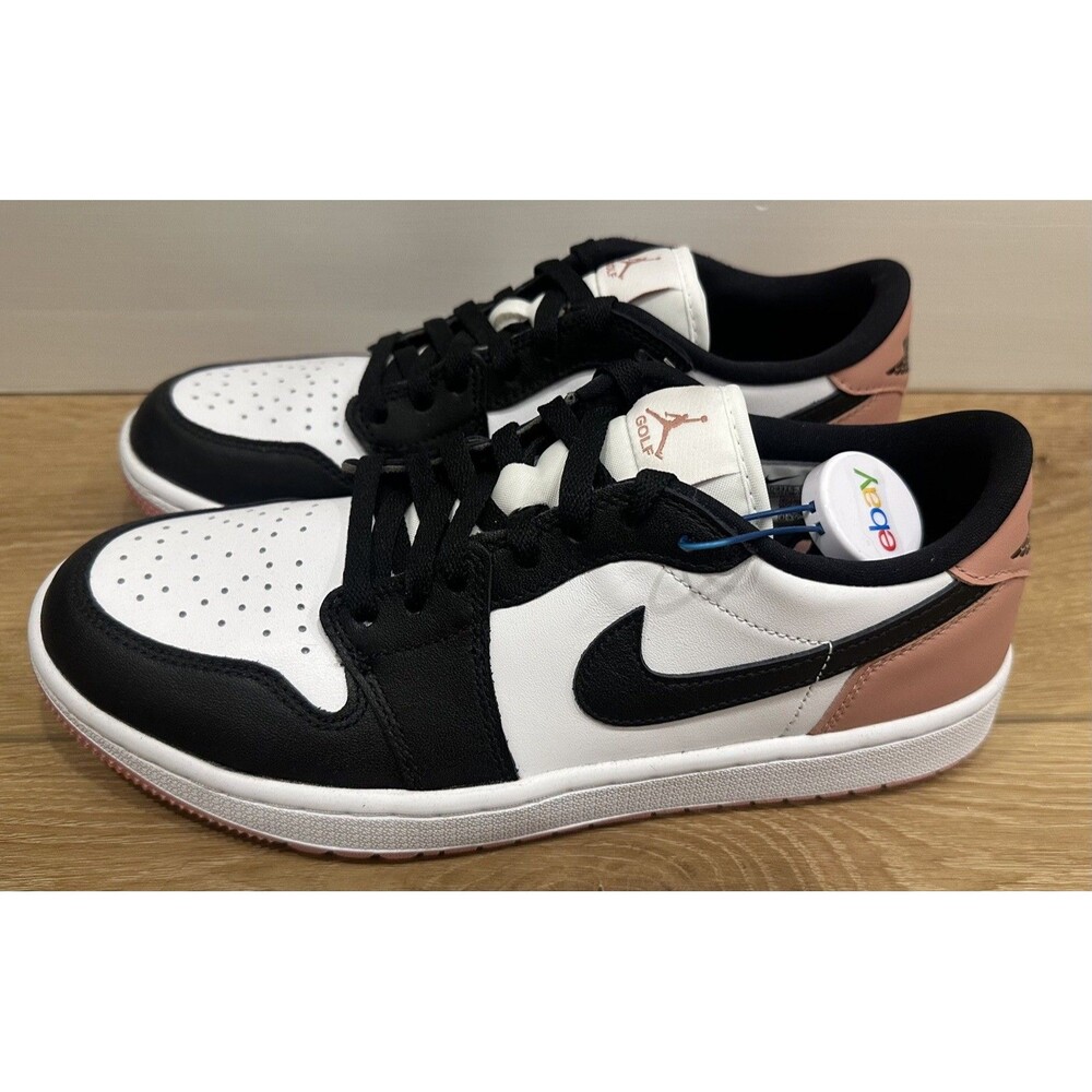 Nike Air Jordan 1 Low G Golf Shoes Men’s 8.5 Women’s 10 Rust Pink New in Box! - Picture 12 of 12